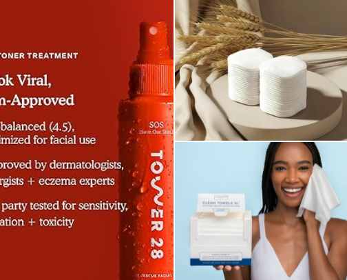 Skincare on a budget ✨ cover photo collage