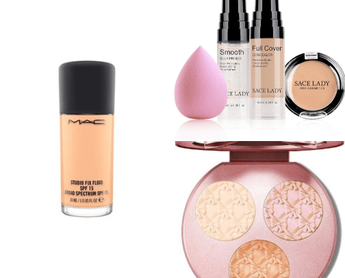 Make up & Cosmetics cover photo collage