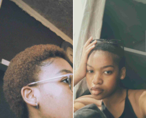products to help black girls with hair growth after the "BIG CHOP" cover photo collage