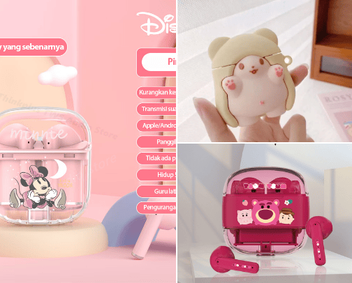 Cute phone accessories🧚‍♀️🌷 cover photo collage