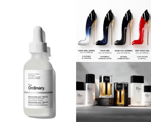 Parfumes cover photo collage