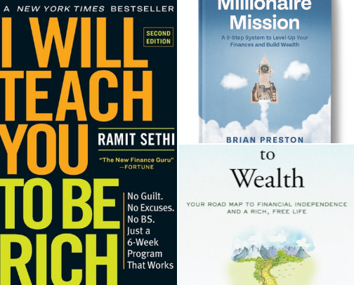 Personal Finance Books That Changed How I Think About Money cover photo collage