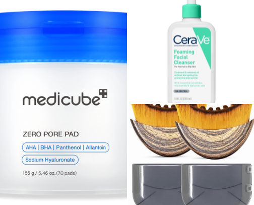 Skin care🧼🫧🧖🏼‍♀️ cover photo collage
