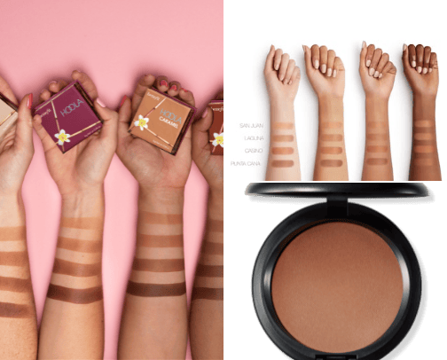 Bronzers and contures💄 cover photo collage