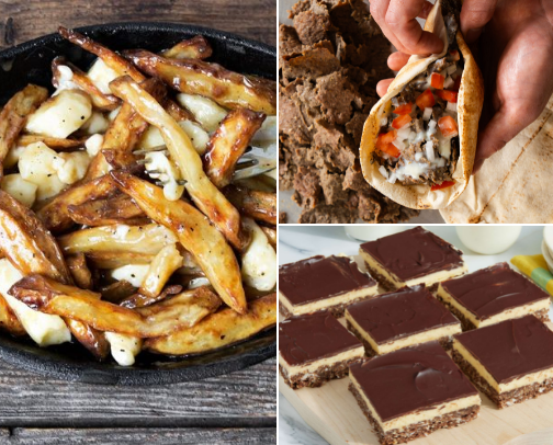 Canadian foods you have to taste! cover photo collage