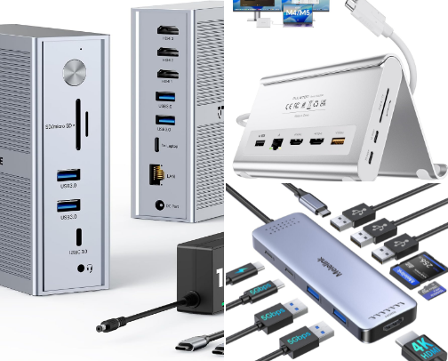 My USB-C Hub Picks for MacBook Pro cover photo collage