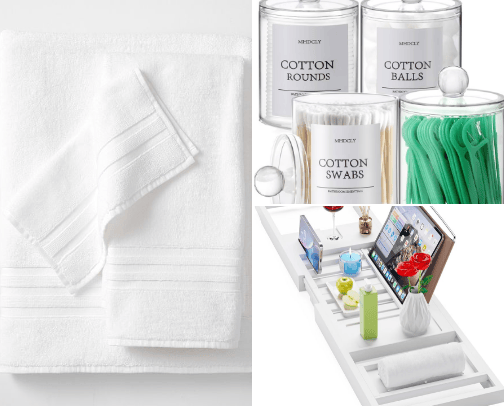 Favorite Bathroom Essentials cover photo collage
