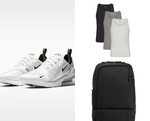 Men’s edition clothing,accessories,shoe,gifts cover photo collage