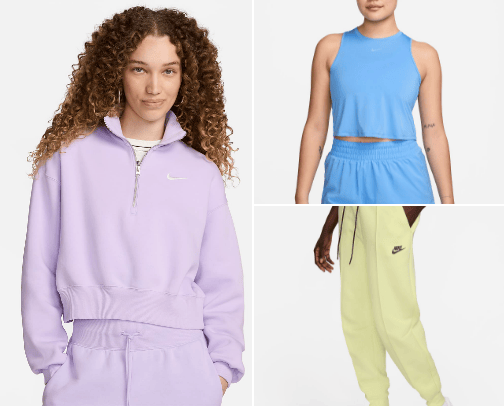 Sportswear cover photo collage