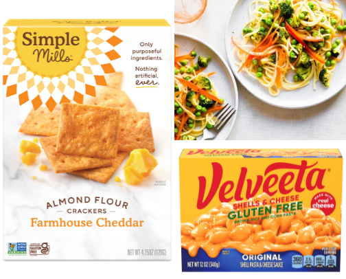 Gluten free foods cover photo collage