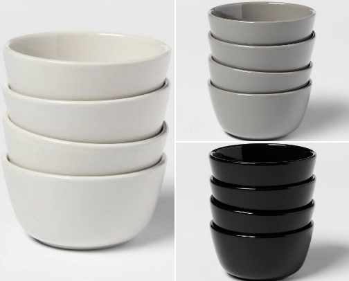 Small bowls for Ikebana arrangements cover photo collage