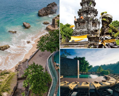 BALI🌴INDONESIA☀️ cover photo collage