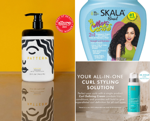 🌀 Curly Hair Products That Actually Work cover photo collage