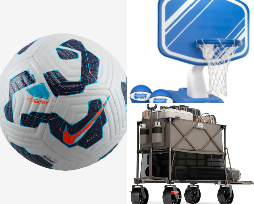 Must have sports items! cover photo collage