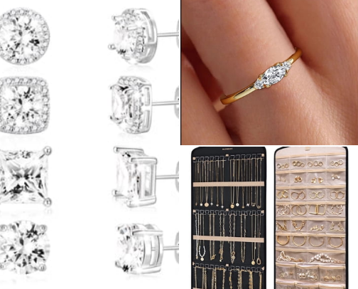 Jewelry cover photo collage