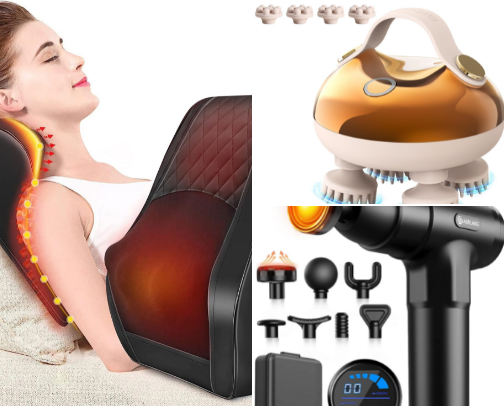 Muscle Relief After A Long Day cover photo collage
