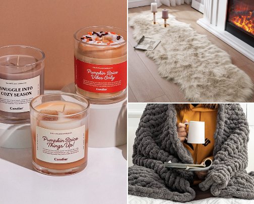 🍁 Fall Cozy Essentials You’ll Want to Snuggle Up With! cover photo collage