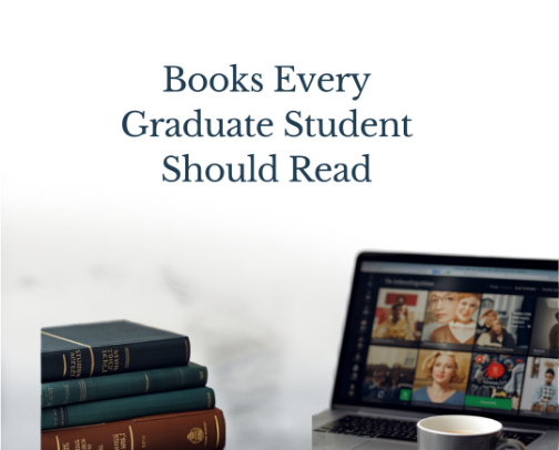 Books Every Graduate Student Should Read cover photo collage