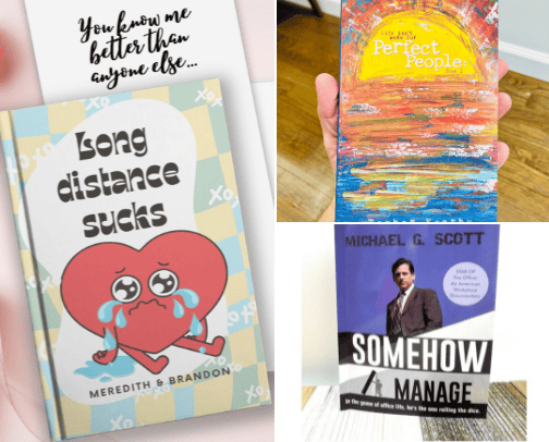 Books cover photo collage