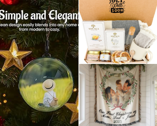 Unwrap Joy: The Gift Guide cover photo collage