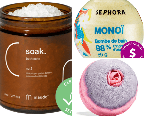 Bath and Body cover photo collage