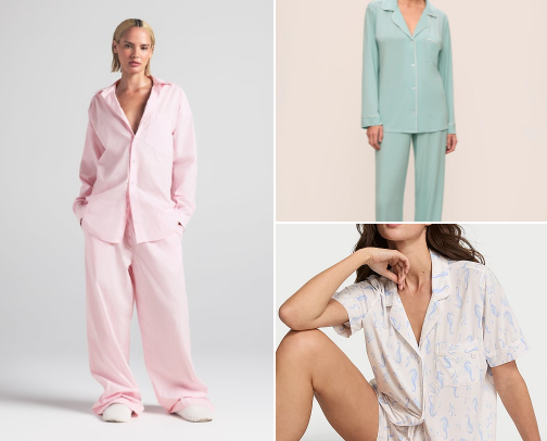 Stylish Sleepwear Finds You Can Afford cover photo collage