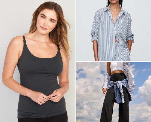 Postpartum favourite clothing cover photo collage