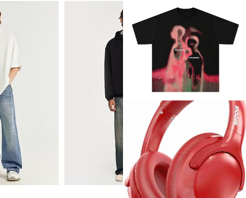 2000s-inspired skatercore cover photo collage