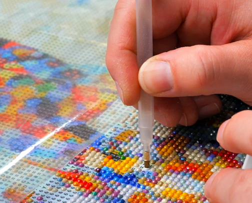 Diamond Painting cover photo collage