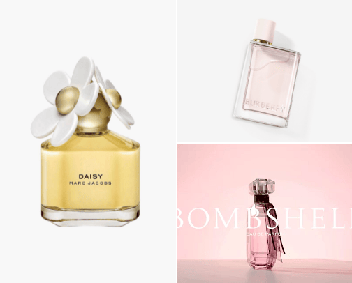 Fragrance Haul. cover photo collage