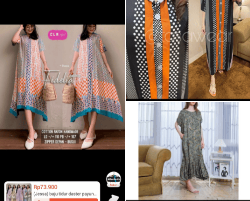 Homey dress cover photo collage