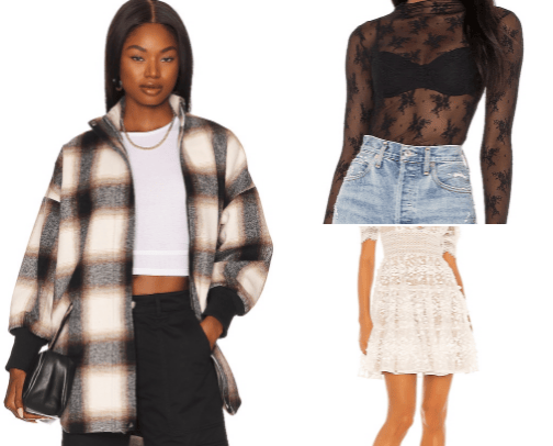 My Recent Revolve Purchases cover photo collage
