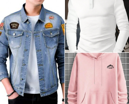 Prendas de hombre diseñadas para ofrecer comodidad, estilo y funcionalidad en el día a día. Confeccionadas con materiales de calidad que garantizan durabilidad, buen ajuste y libertad de movimiento. Disponibles en diferentes tallas, colores y estilos para adaptarse a diversas ocasiones, desde looks casuales hasta opciones más formales. cover photo collage