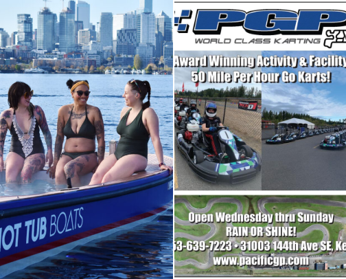 Out/In door activities in Seattle & Surrounding areas! cover photo collage