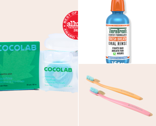 dental hygiene picks cover photo collage