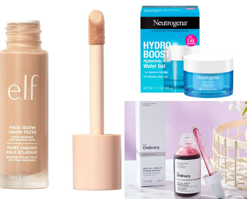 Glow Girl Beauty  Finds Under $50 cover photo collage