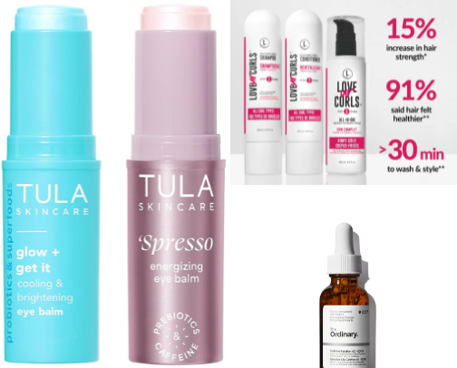 My favorite beauty recs cover photo collage