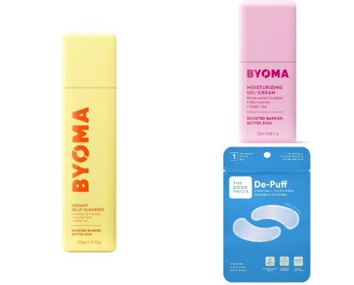 Skin care cover photo collage