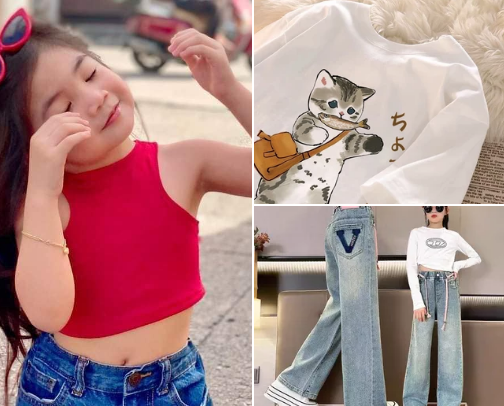 Kids thing (Girl) cover photo collage