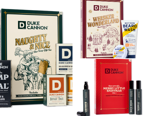 Holiday Gifts Sets for Men and Women cover photo collage