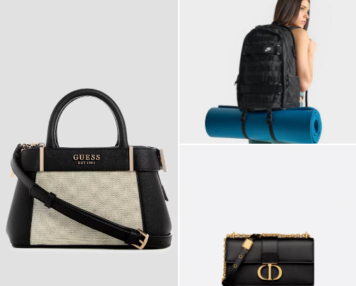Bags 👜💛 cover photo collage