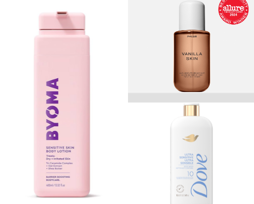 Body care & shower essentials cover photo collage