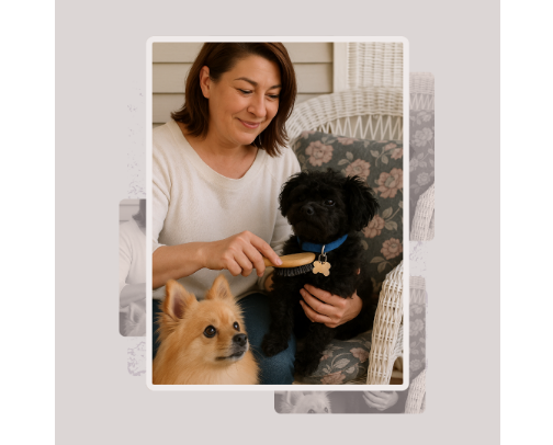 Scrub-A-Dub Pup & Fluff cover photo collage