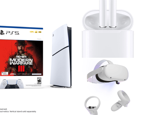 Electronics cover photo collage