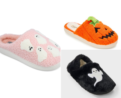 Halloween Slippers cover photo collage