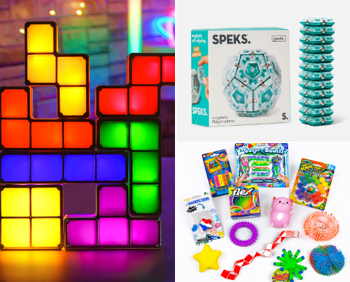 Sensory Toys cover photo collage