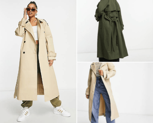 Trench coat🥰 cover photo collage