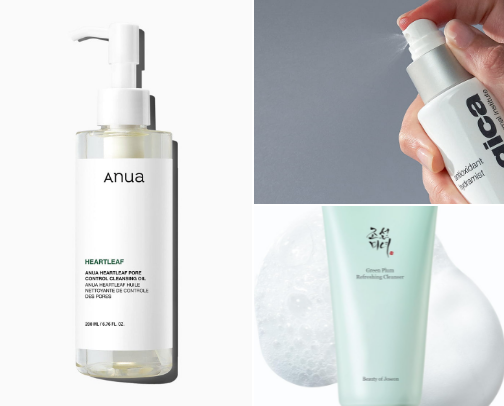 K Beauty picks for clear glowy skin cover photo collage