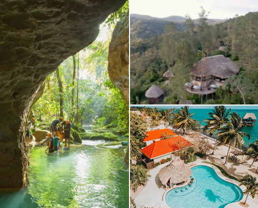 Travel cover photo collage