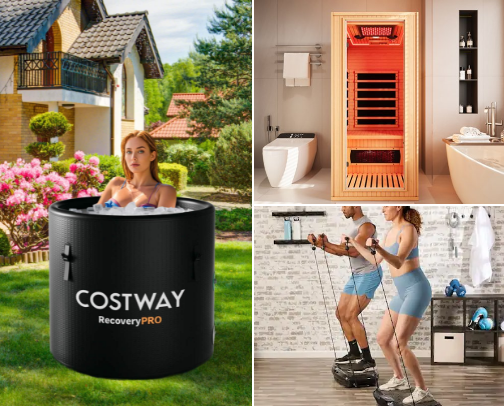 Spa and Recovery cover photo collage